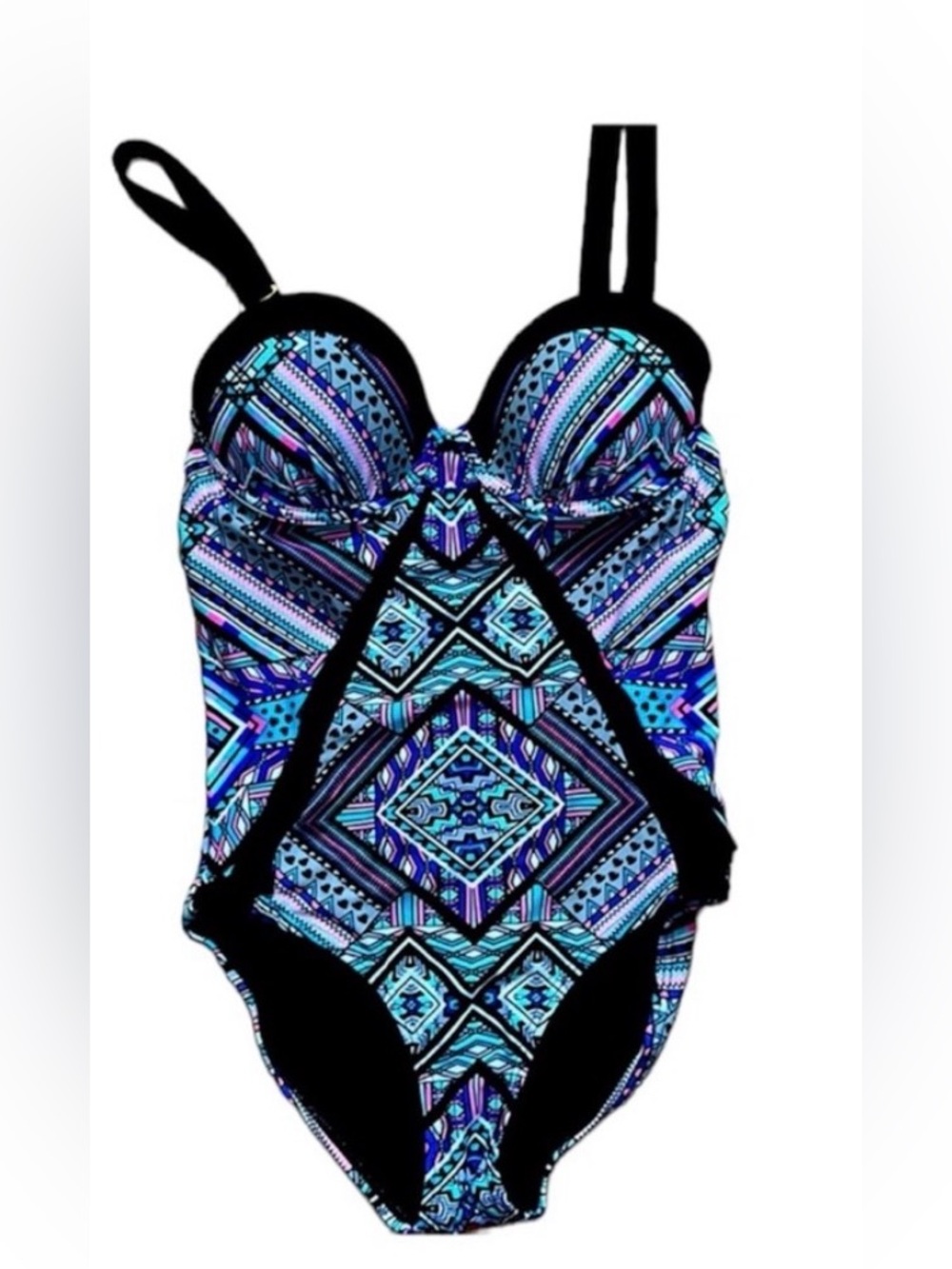 Swimsuits For All Electric Swimsuit – Size 8 – Vibrant & Flattering Fit